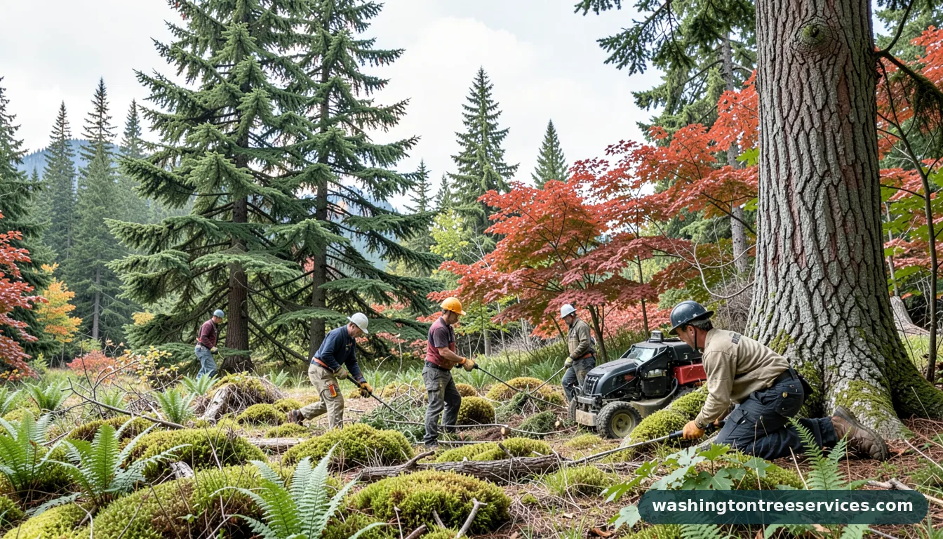 black diamond tree service - professional tree service in Washington