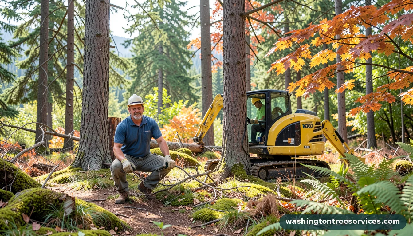 burien tree service - completed tree work by Washington Tree Services