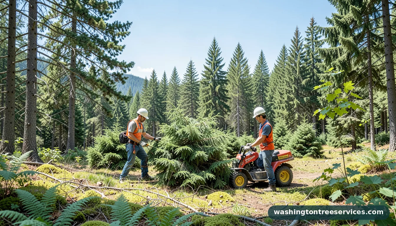 can you trim cedar trees - professional tree service in Washington