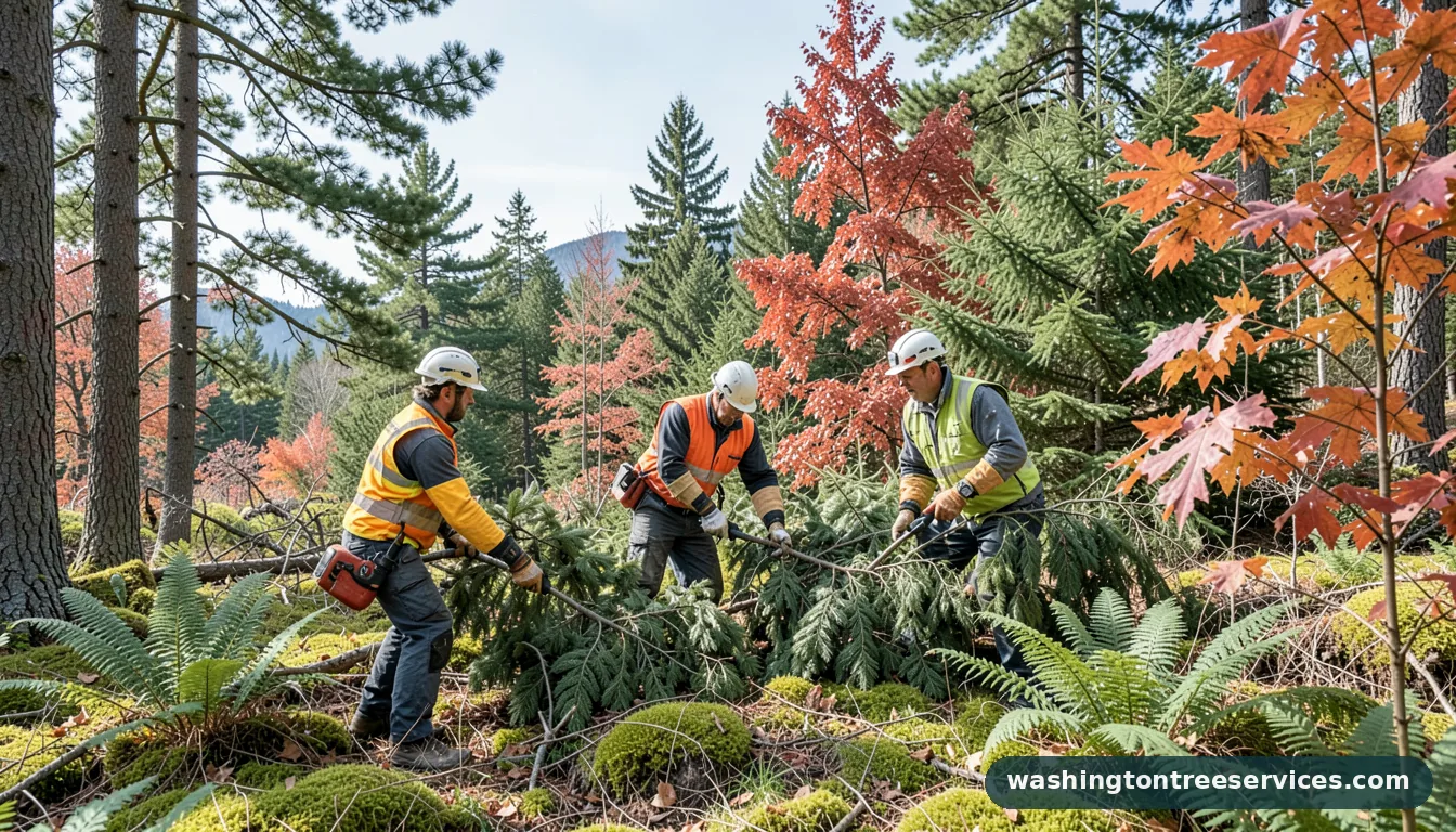 Completed can you trim pine trees in the winter project by Washington Tree Services can you trim pine trees in the winter - completed tree work by Washington Tree Services
