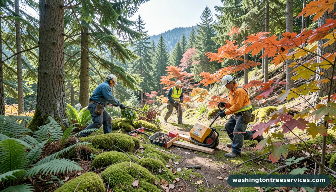 carlos tree service - completed tree work by Washington Tree Services