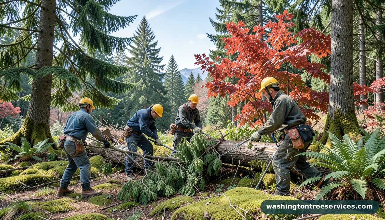certified arborist lookup - certified arborists at work in Washington