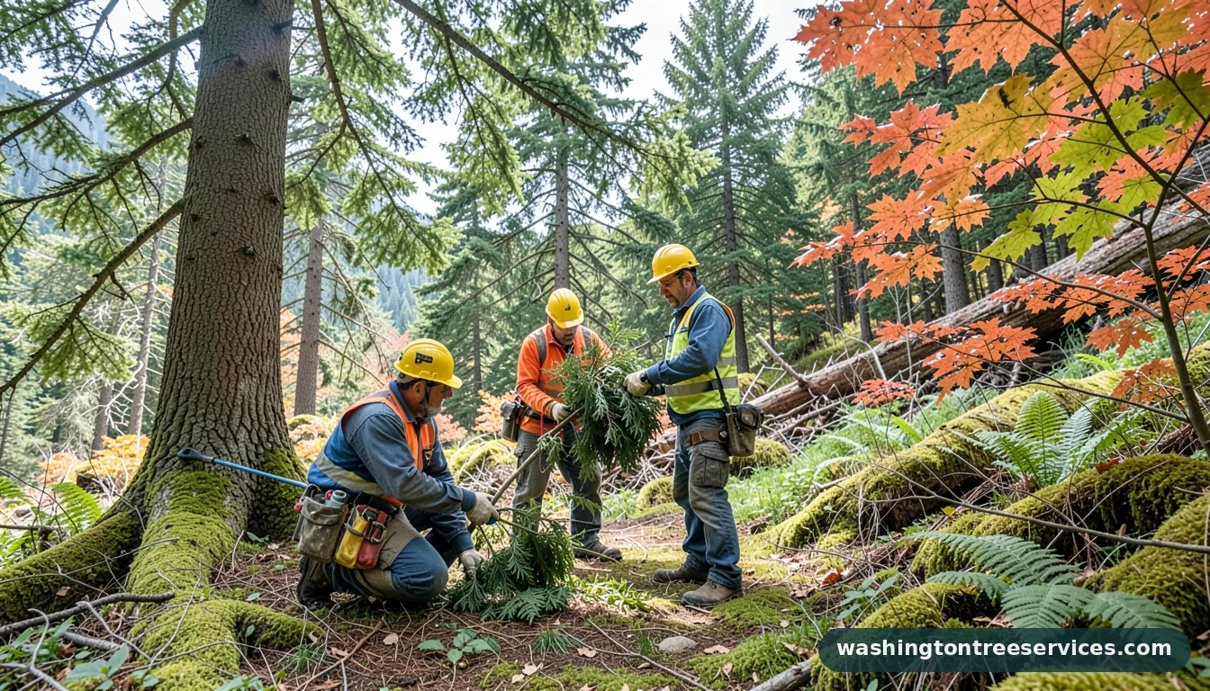 certified arborist lookup - tree service equipment and crew in Washington