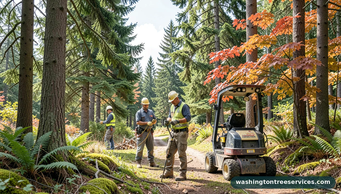 certified arborist lookup - completed tree work by Washington Tree Services
