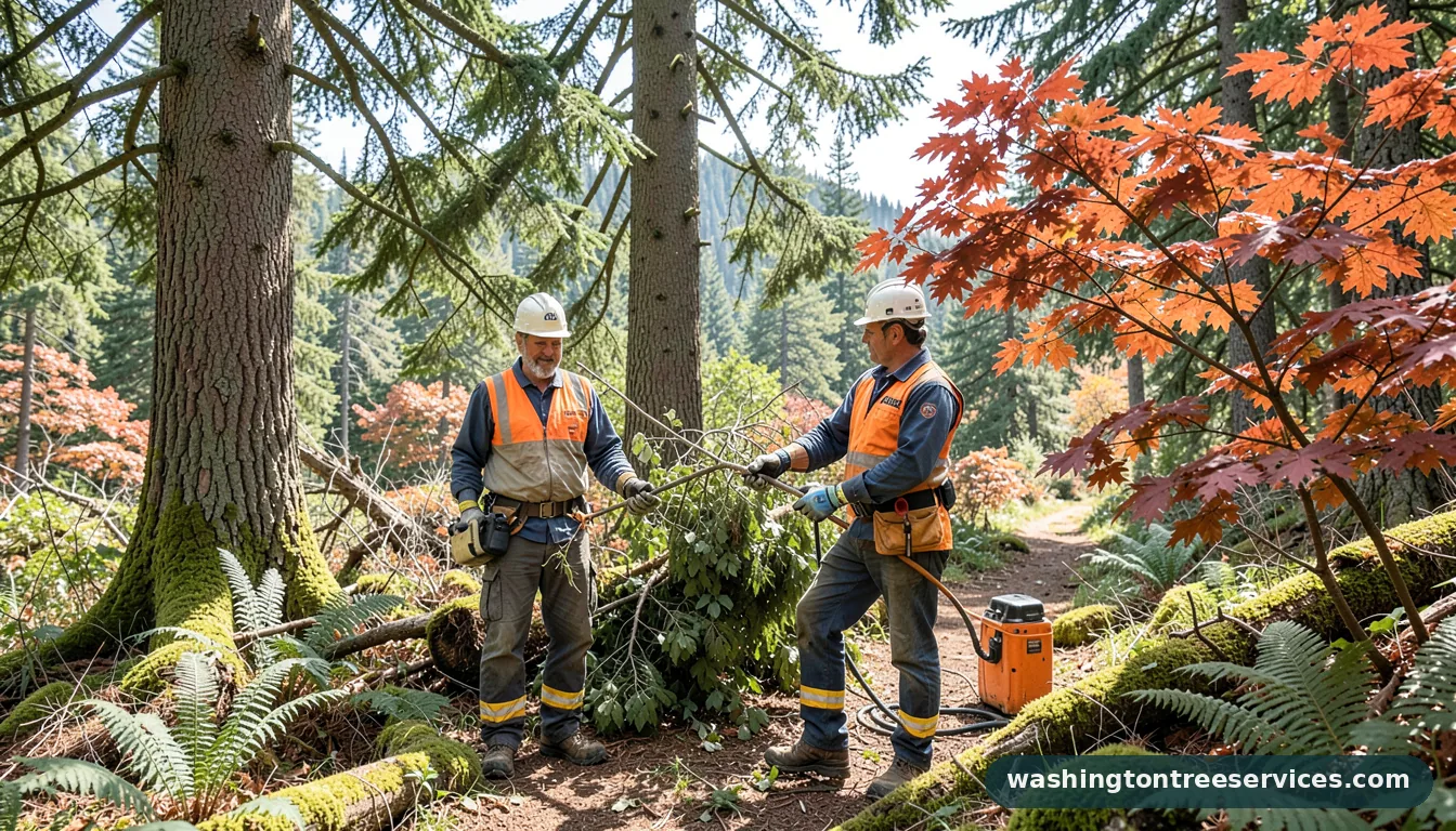 Certified arborists handling certified arborist in Washington certified arborist - certified arborists at work in Washington