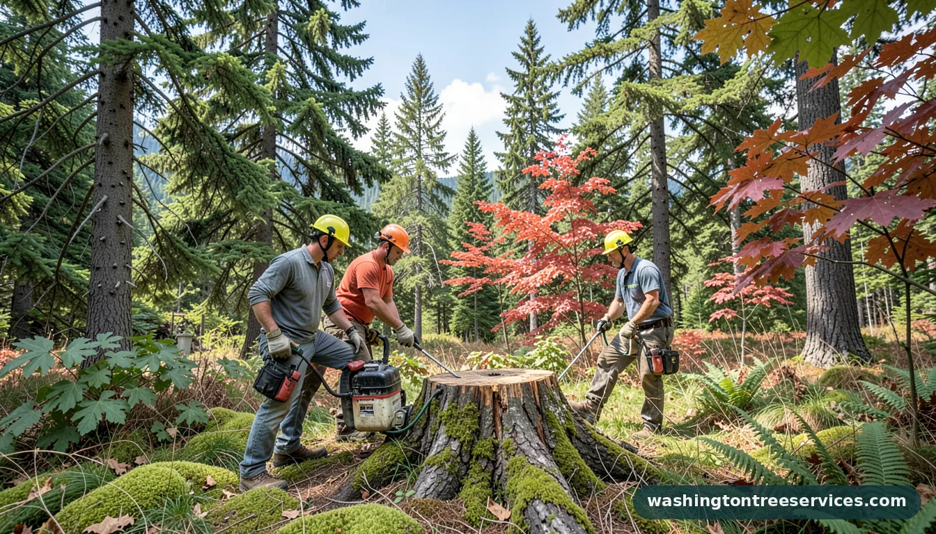chemical stump killer in Washington | Washington Tree Services chemical stump killer - professional tree service in Washington