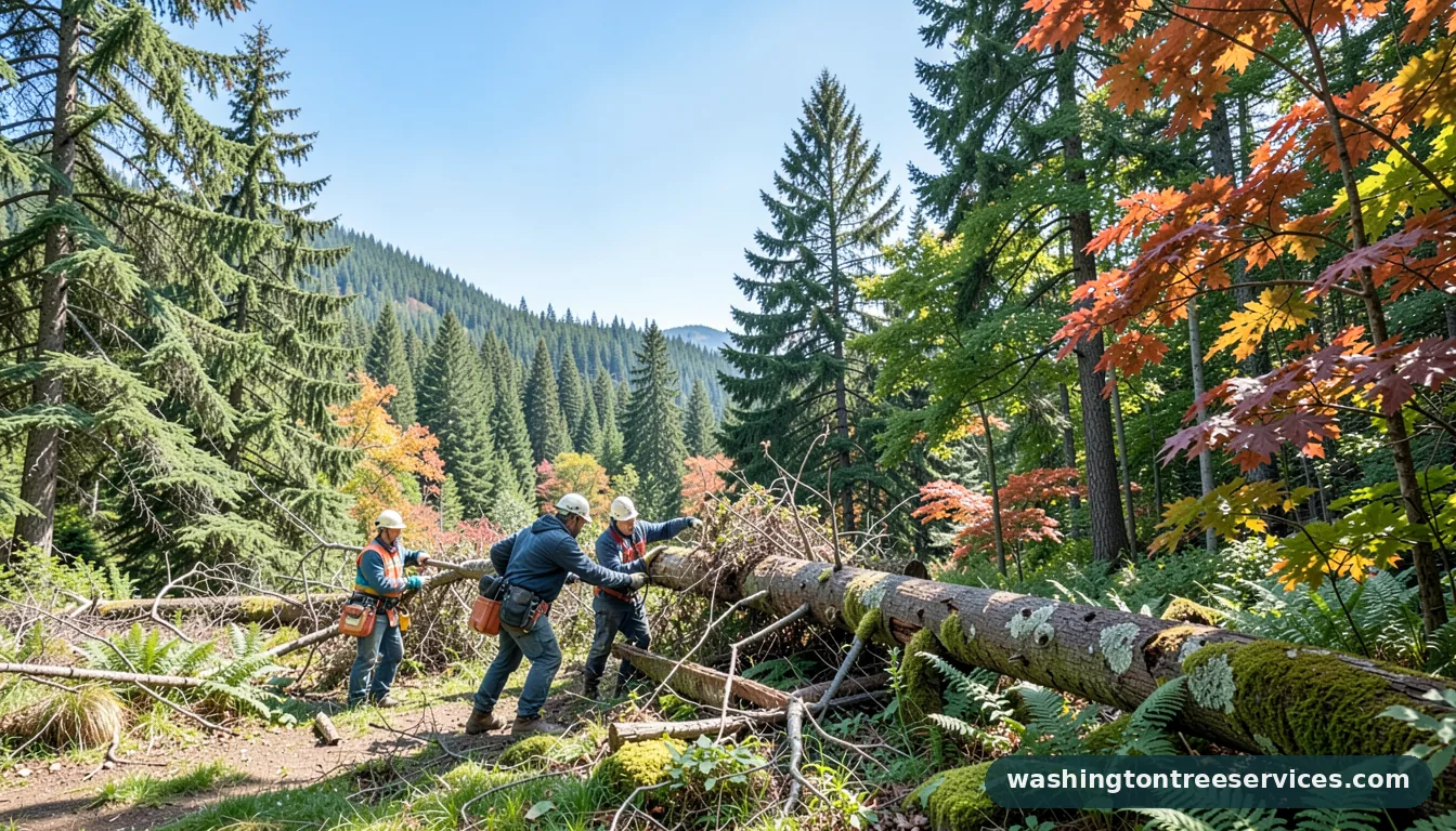 chipping trees in Washington | Washington Tree Services chipping trees - professional tree service in Washington