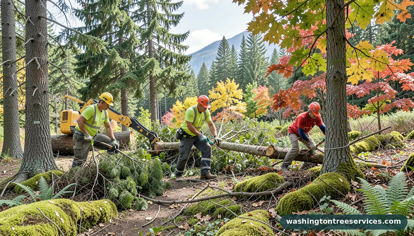 city of sammamish tree removal - completed tree work by Washington Tree Services