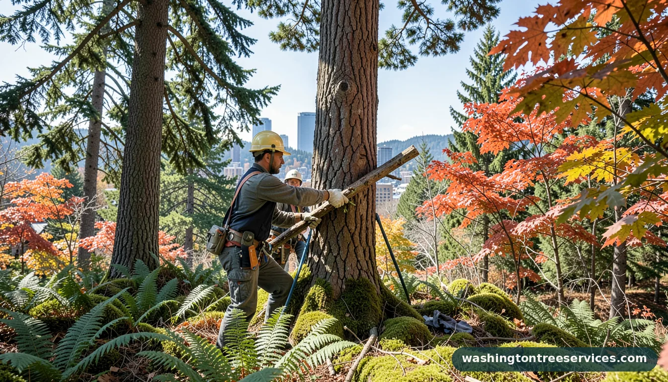 Professional equipment for city of seattle tree trimming in Washington city of seattle tree trimming - tree service equipment and crew in Washington
