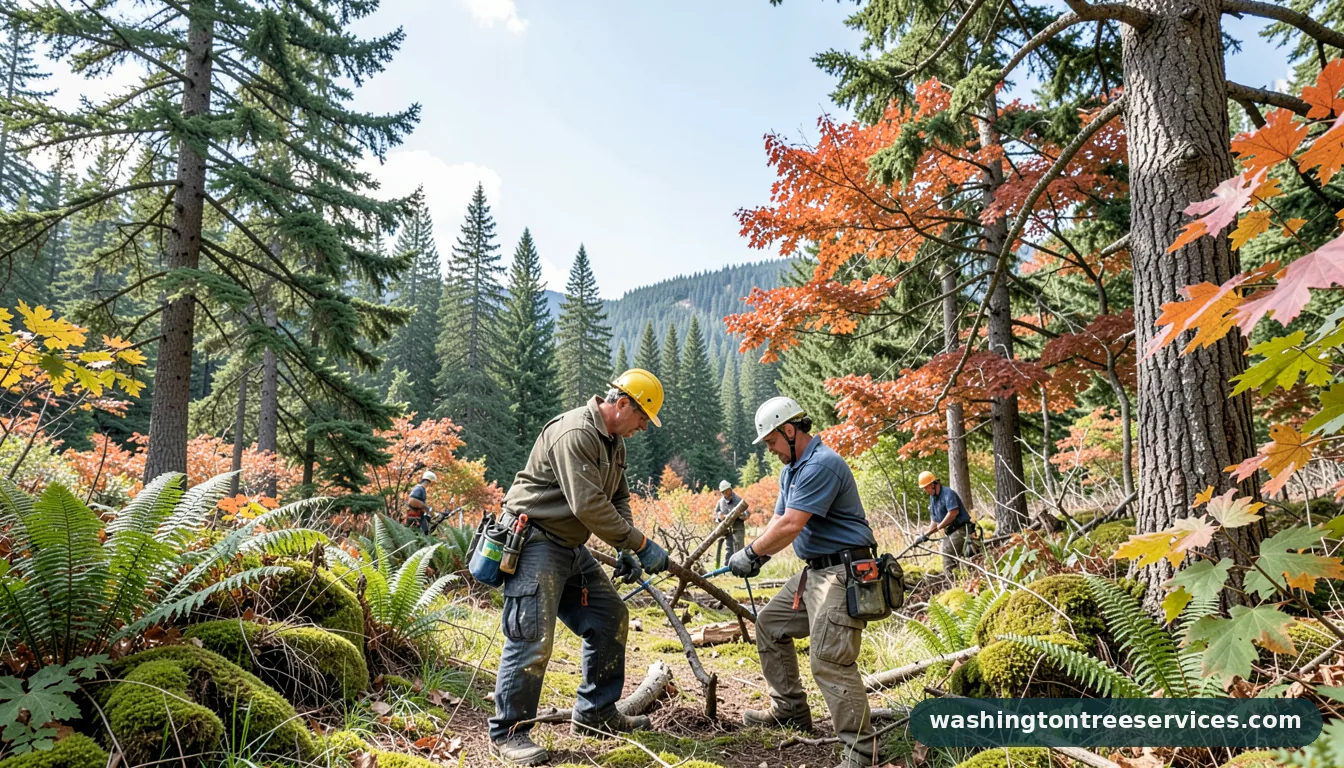 corrective pruning - professional tree service in Washington