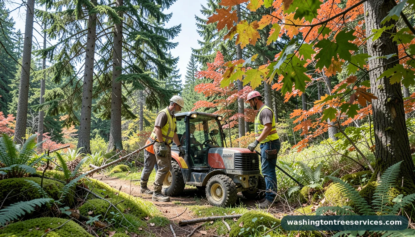 Certified arborists handling cost of arborist inspection near me in Washington cost of arborist inspection near me - certified arborists at work in Washington