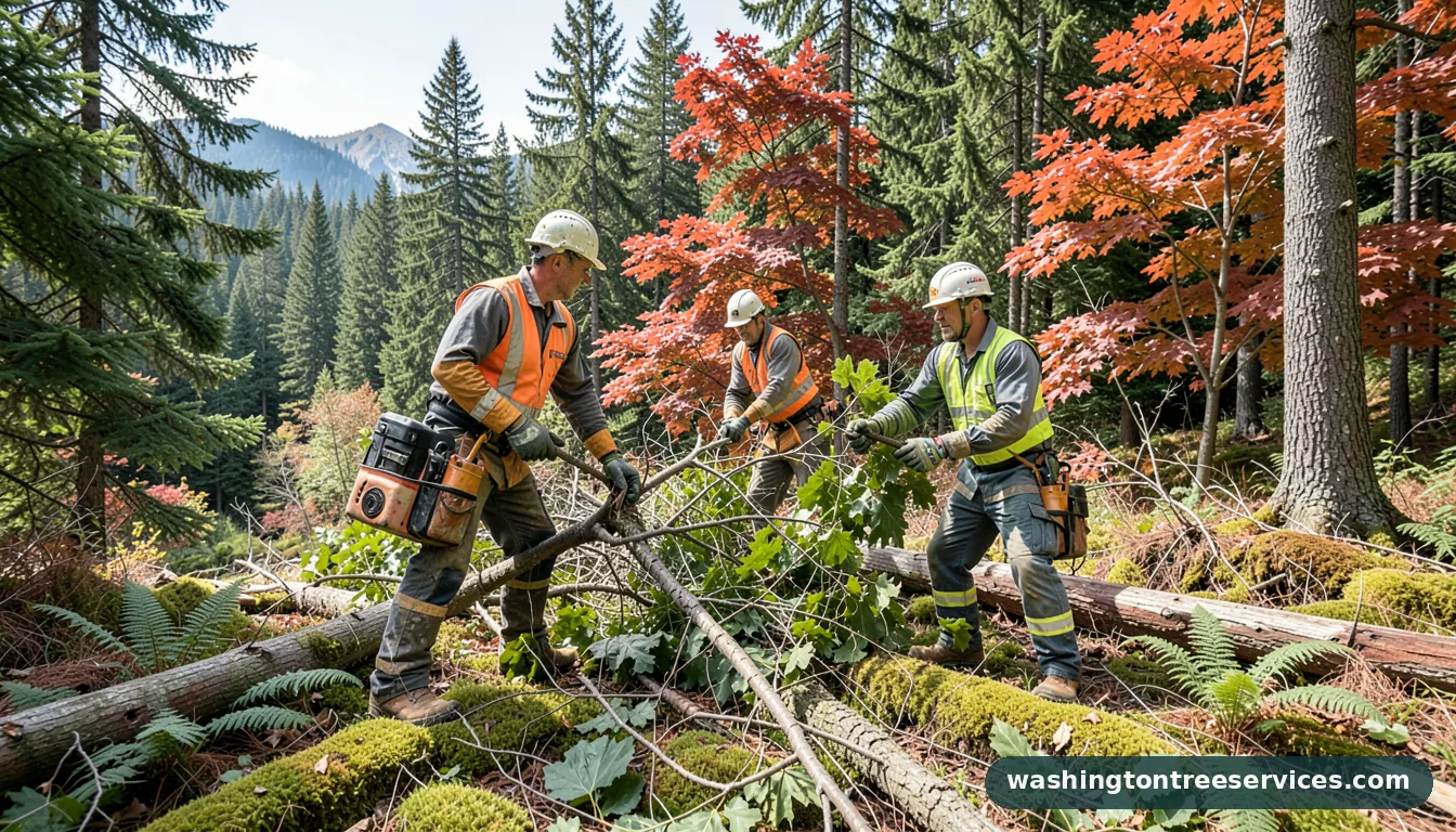 cost to take a tree down - professional tree service in Washington