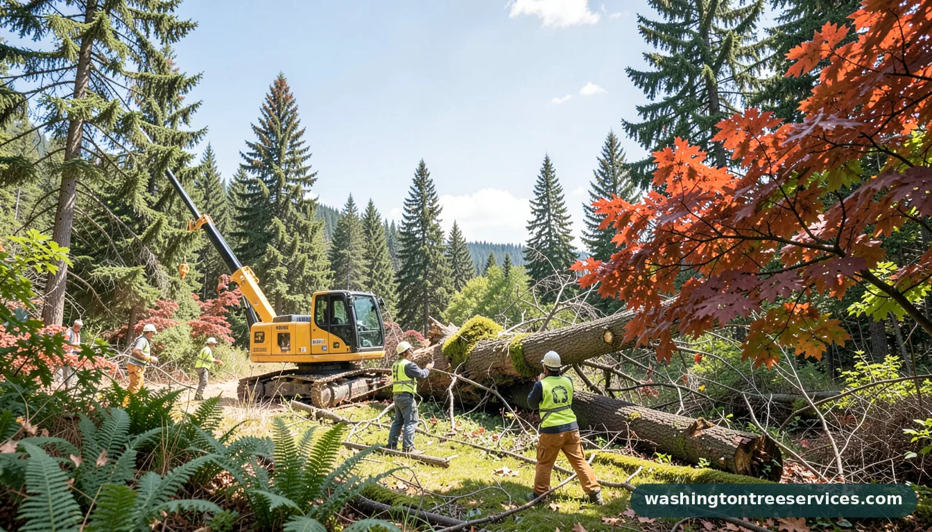 crane tree removal - professional tree service in Washington
