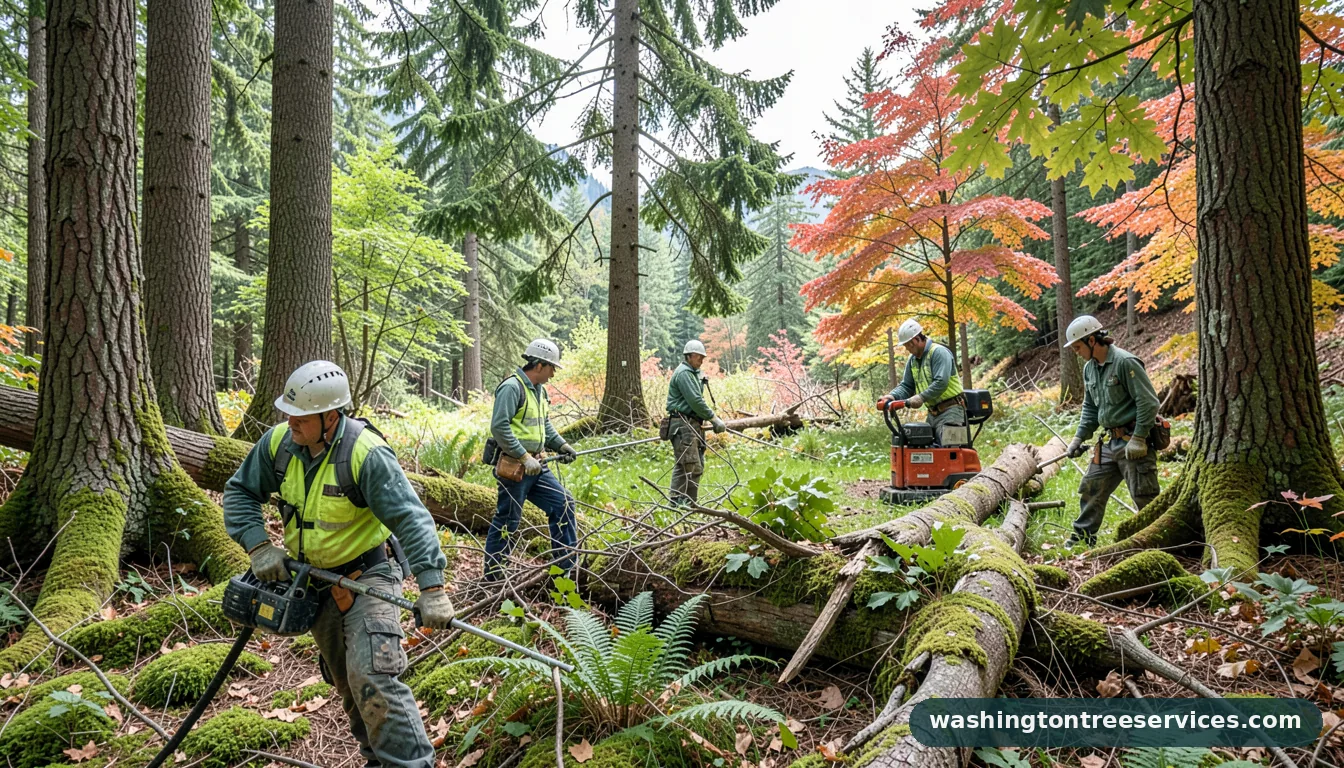 Certified arborists handling custom tree service edmonds wa in Washington custom tree service edmonds wa - certified arborists at work in Washington