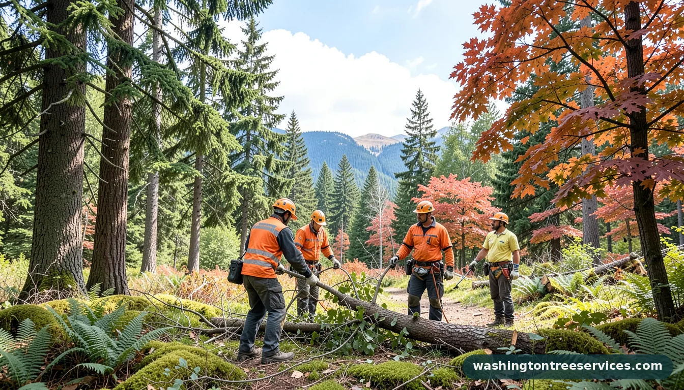 cut off tree branch in Washington | Washington Tree Services cut off tree branch - professional tree service in Washington