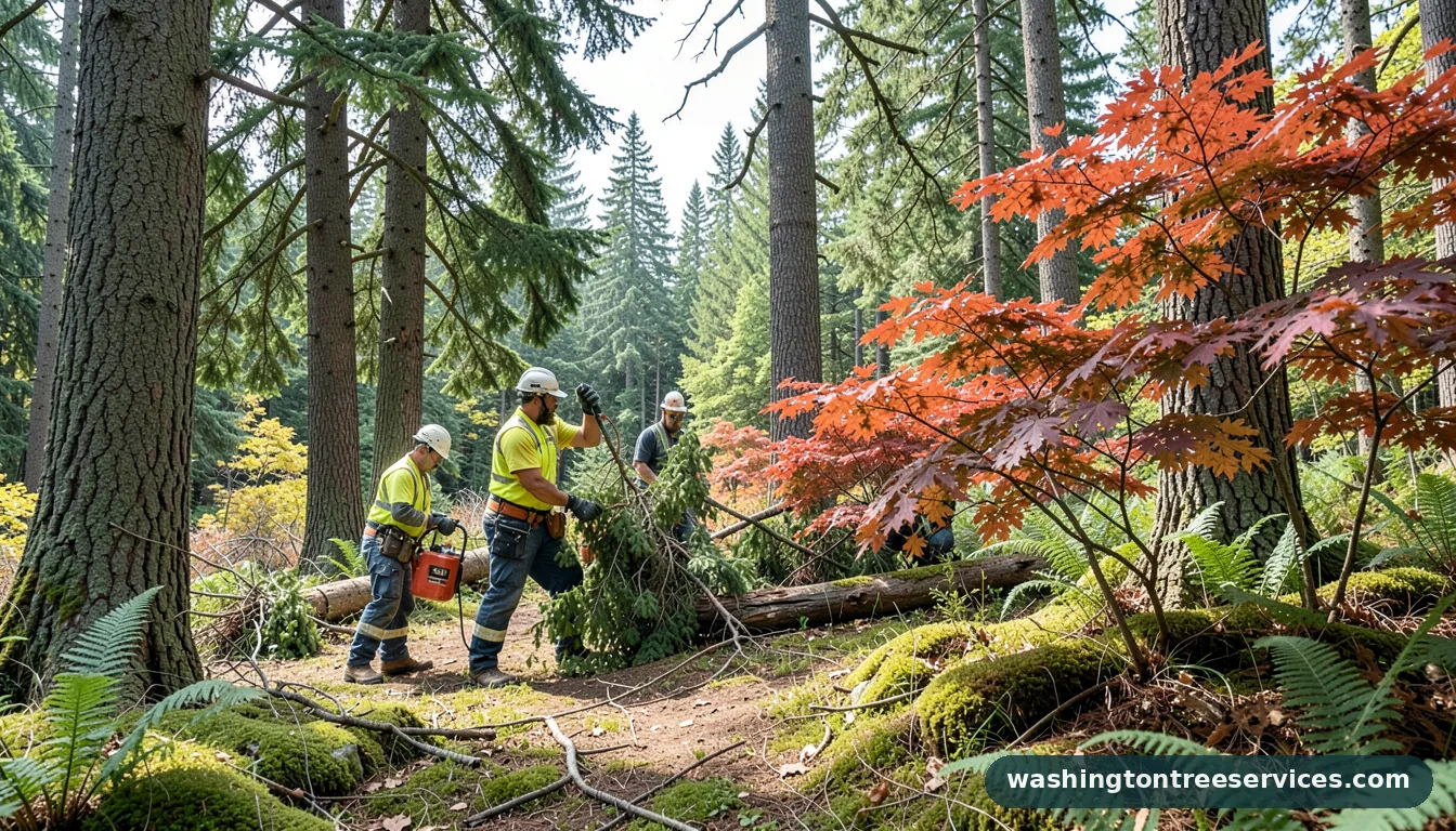Professional equipment for davey tree seattle in Washington davey tree seattle - tree service equipment and crew in Washington