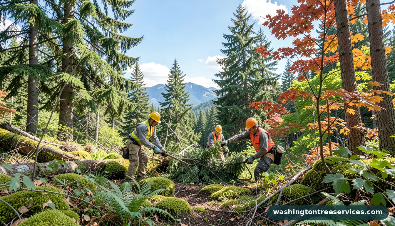 davey tree surgery - professional tree service in Washington