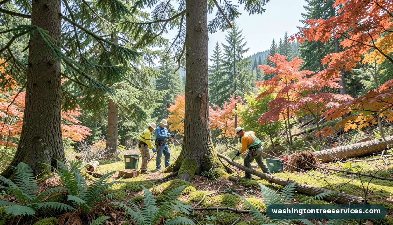 disease tree treatment - professional tree service in Washington