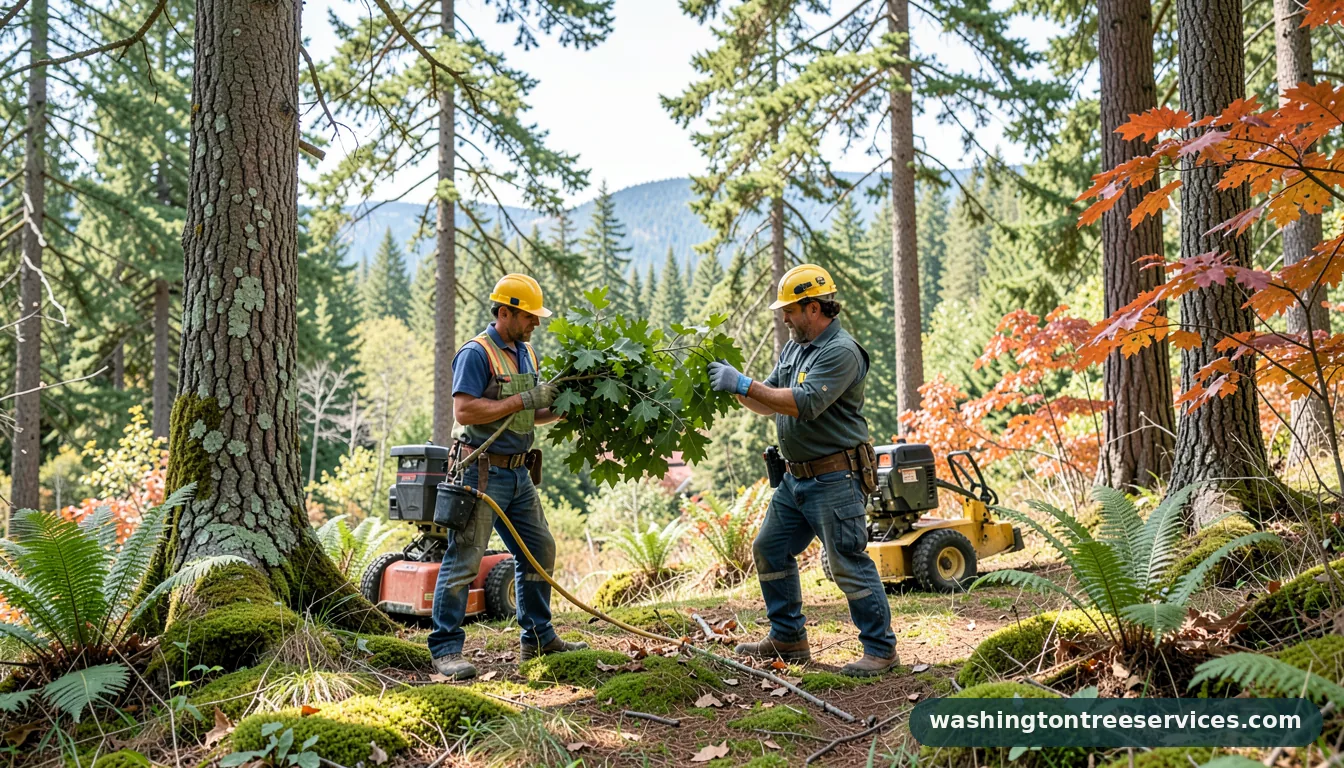 dogwood pruning - completed tree work by Washington Tree Services