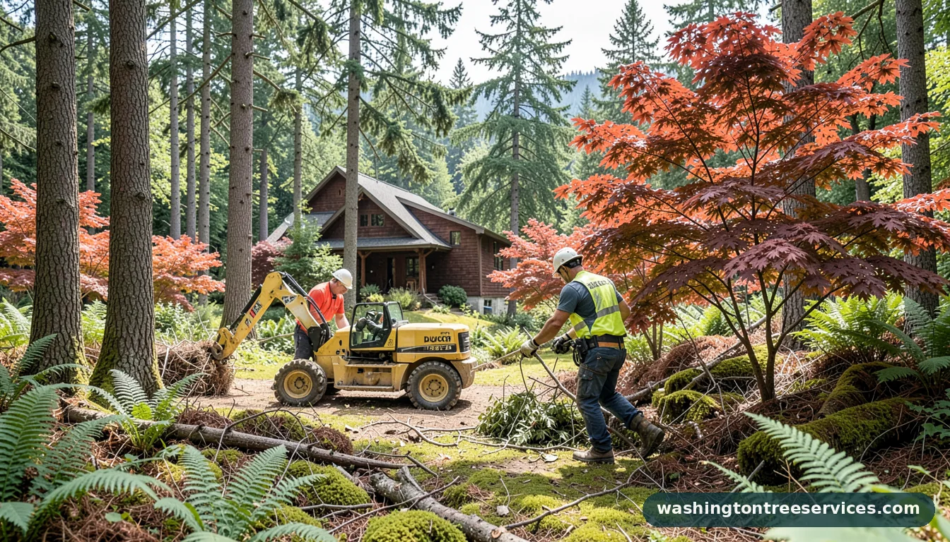 Completed doug koch tree service project by Washington Tree Services doug koch tree service - completed tree work by Washington Tree Services