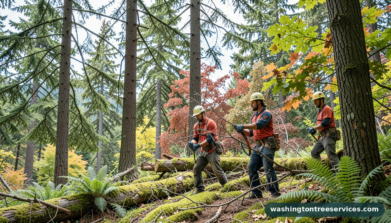 edmonds tree removal - completed tree work by Washington Tree Services