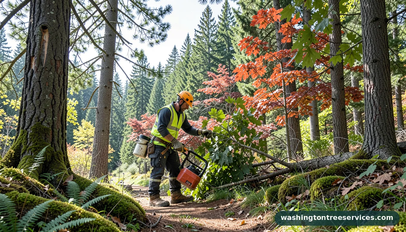 Professional equipment for edmonds tree service in Washington edmonds tree service - tree service equipment and crew in Washington