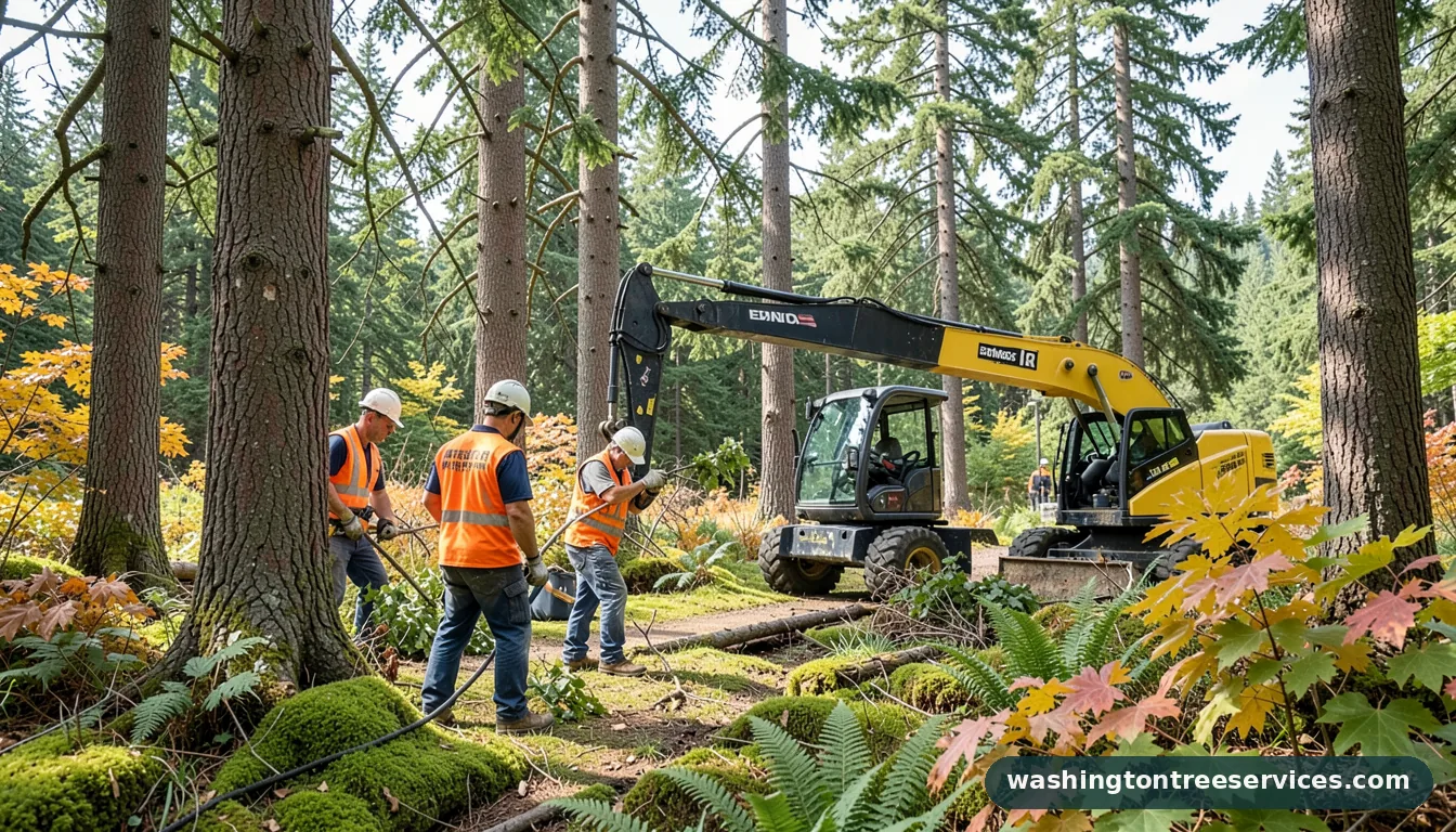 Completed edmonds tree service project by Washington Tree Services edmonds tree service - completed tree work by Washington Tree Services