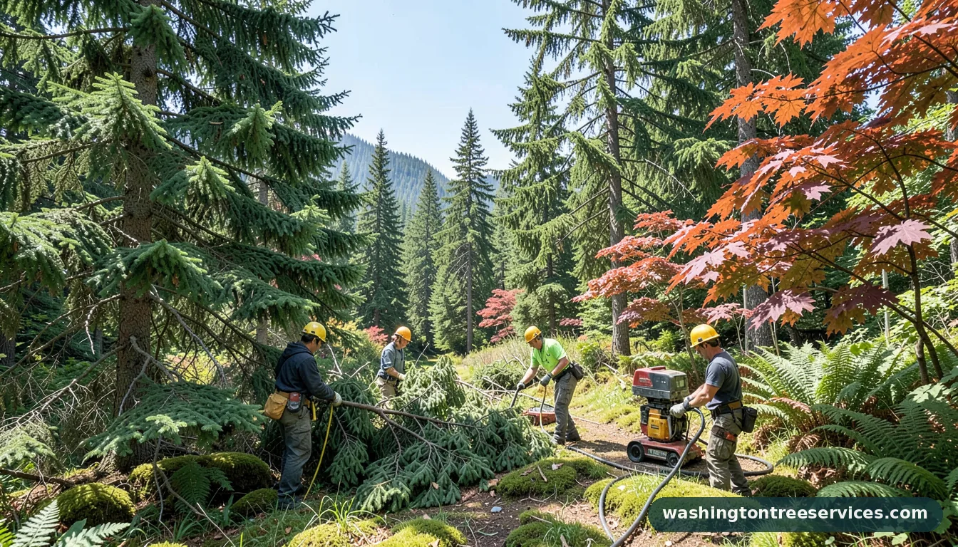 evergreen disease treatment - professional tree service in Washington