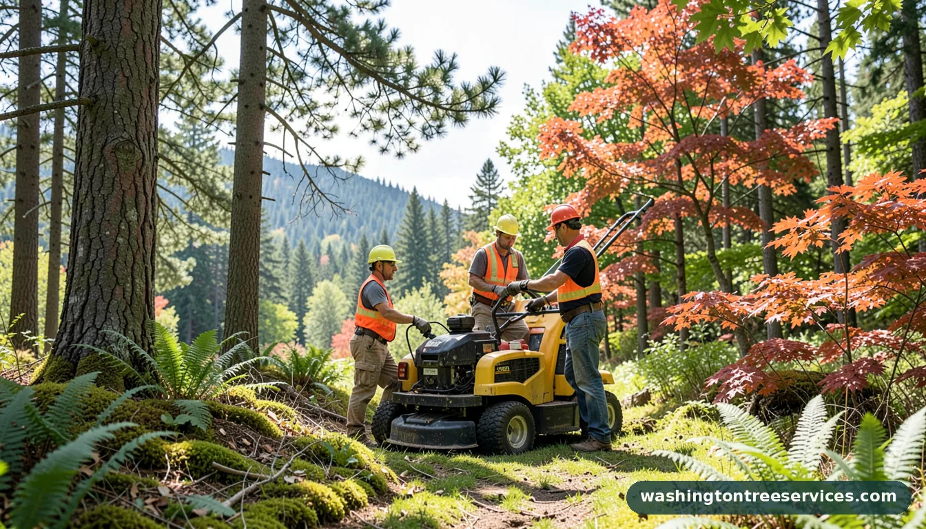 everything lawn and tree spokane - completed tree work by Washington Tree Services