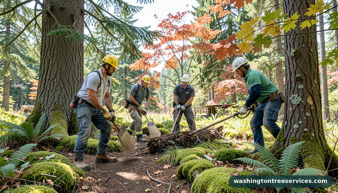 federal way tree service - certified arborists at work in Washington