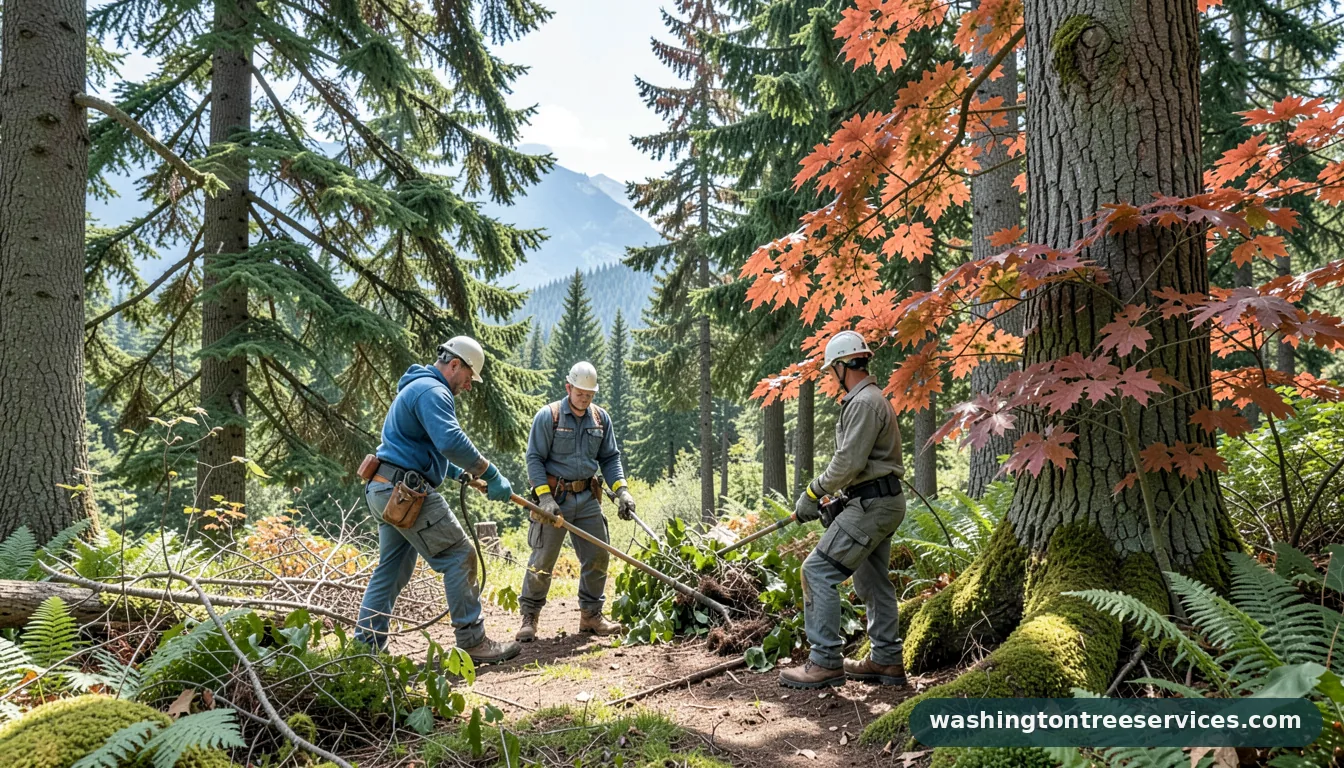 Certified arborists handling find an arborist in Washington find an arborist - certified arborists at work in Washington