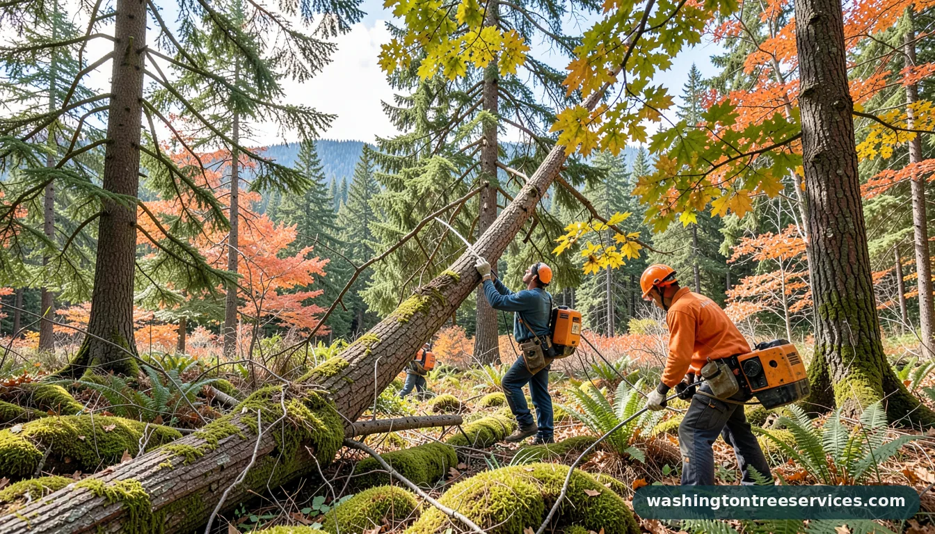 fix leaning tree in Washington | Washington Tree Services fix leaning tree - professional tree service in Washington