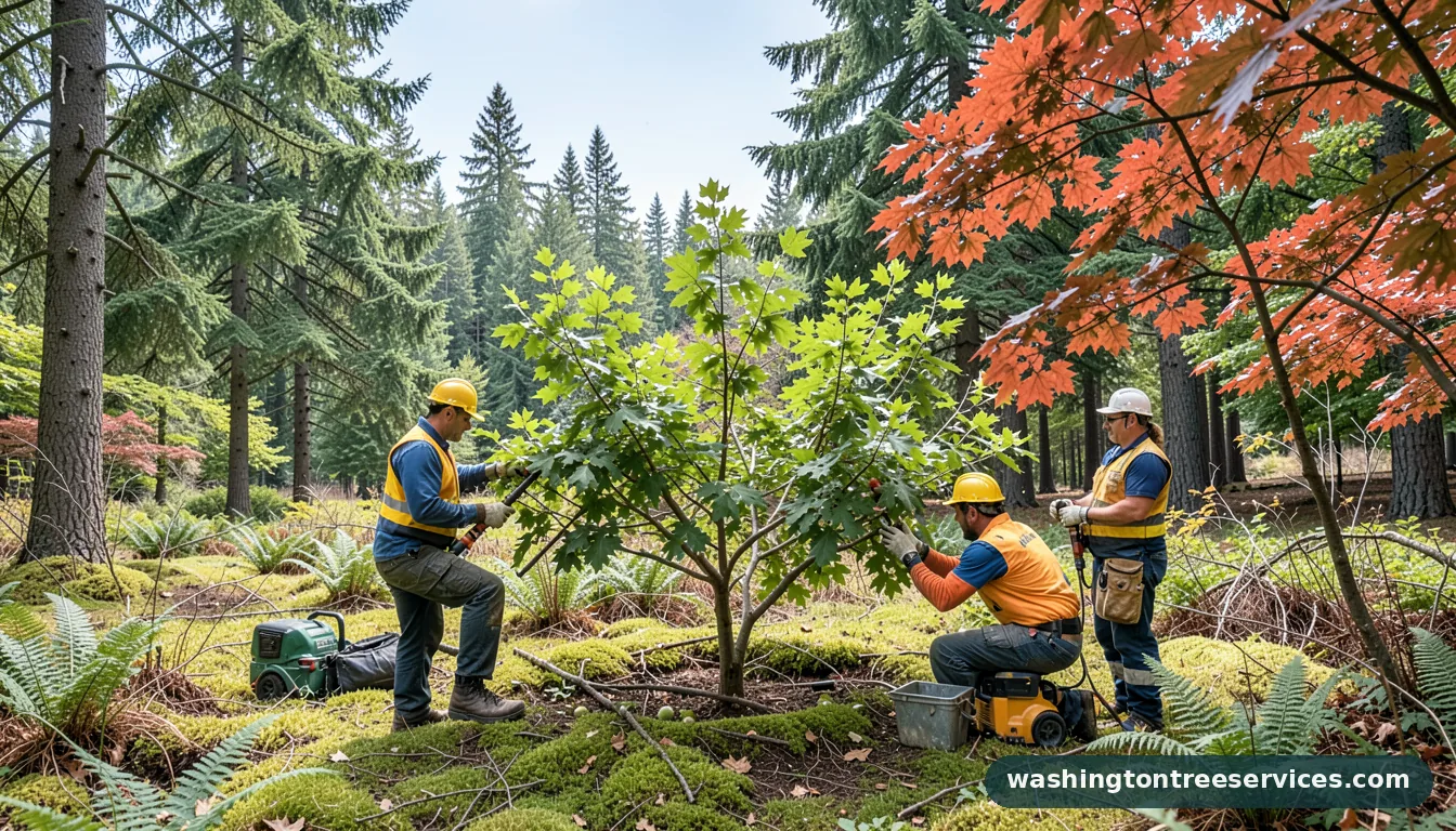 fruit tree pruning seattle - professional tree service in Washington
