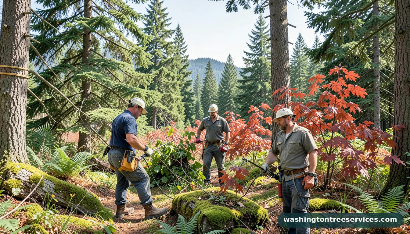 guys tree service - completed tree work by Washington Tree Services