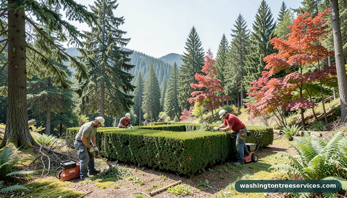 hedge trimming in Washington | Washington Tree Services hedge trimming - professional tree service in Washington