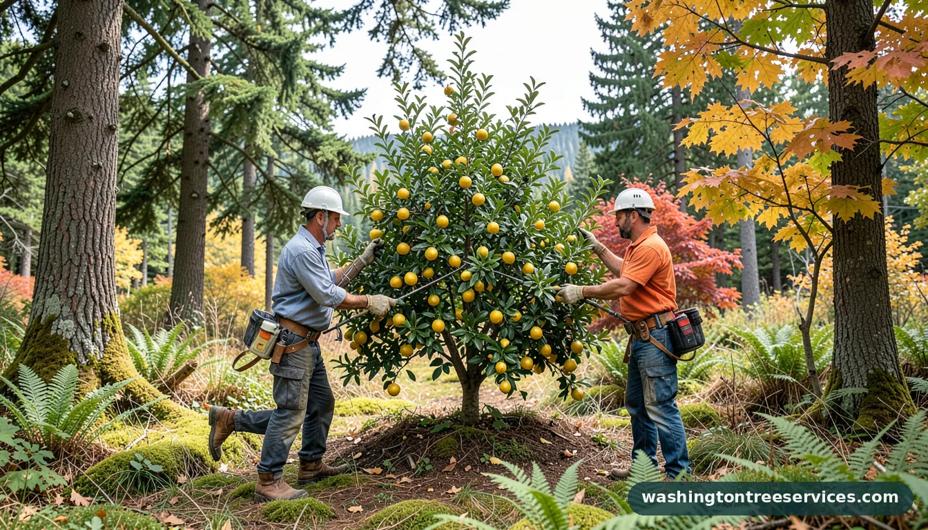 Professional equipment for how do i get rid of spider mites on my lemon tree in Washington how do i get rid of spider mites on my lemon tree - tree service equipment and crew in Washington