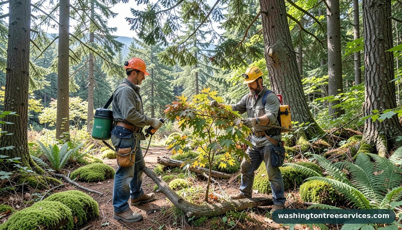 Professional equipment for how do i prune a japanese maple in Washington how do i prune a japanese maple - tree service equipment and crew in Washington