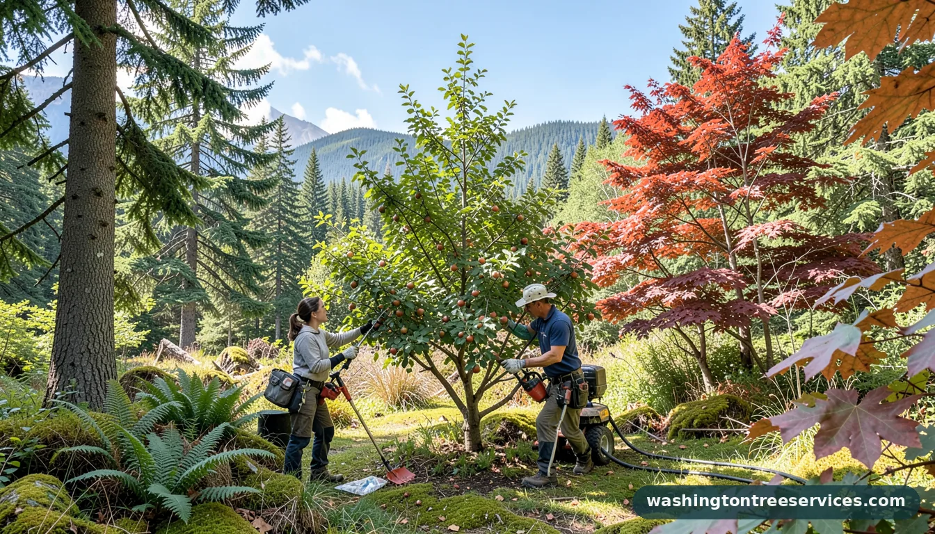 how do i trim an apple tree - professional tree service in Washington