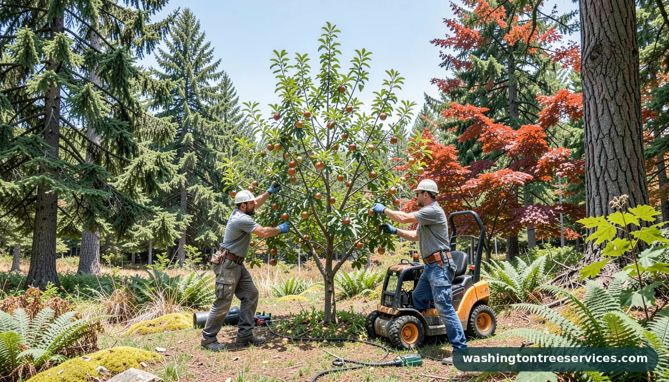 how do you prune an apple tree - professional tree service in Washington