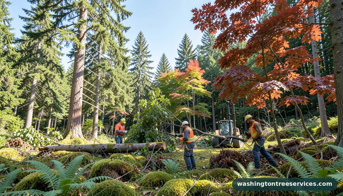 how much cost to remove a tree - professional tree service in Washington