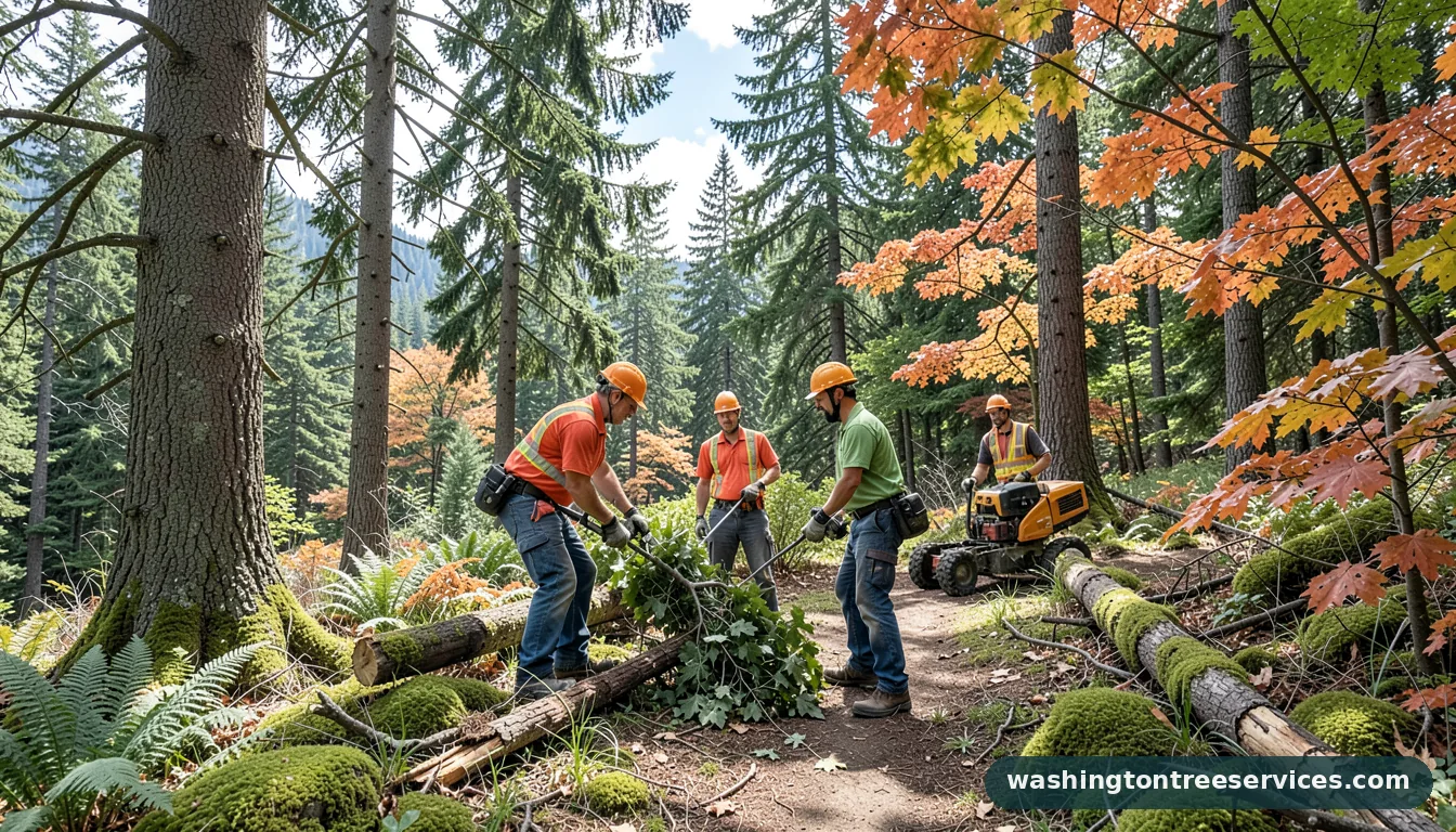 how much does it cost for tree trimming - professional tree service in Washington