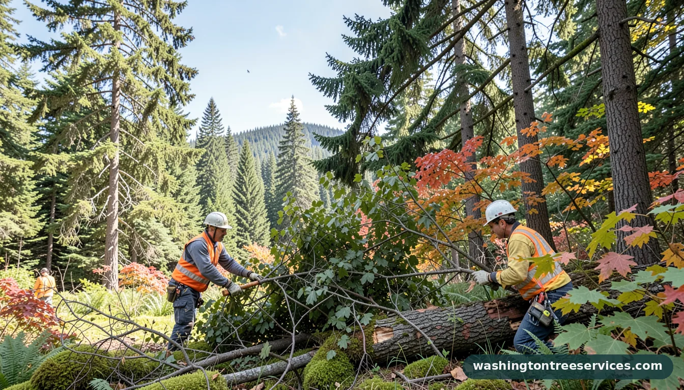 how much does it cost to move a large tree - professional tree service in Washington