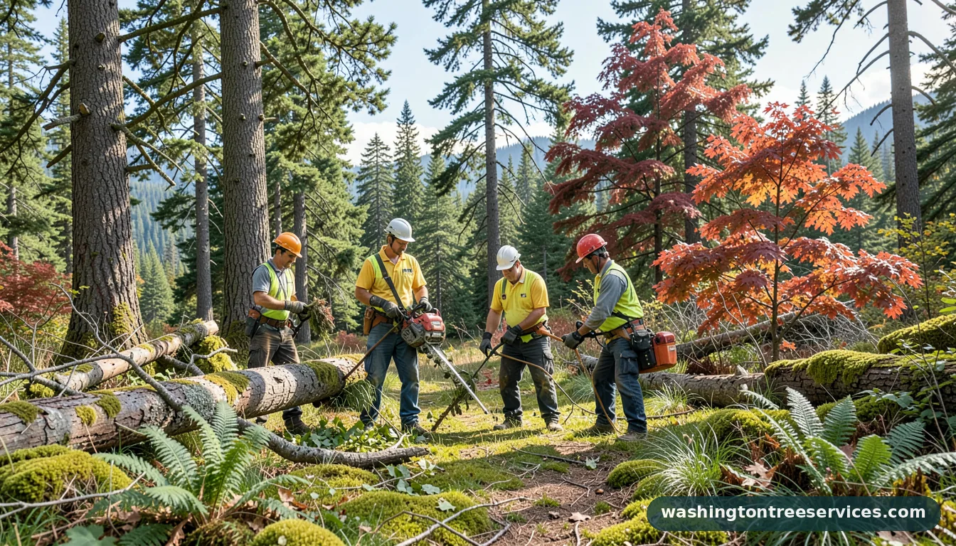 Completed how much does tree trimming cost project by Washington Tree Services how much does tree trimming cost - completed tree work by Washington Tree Services