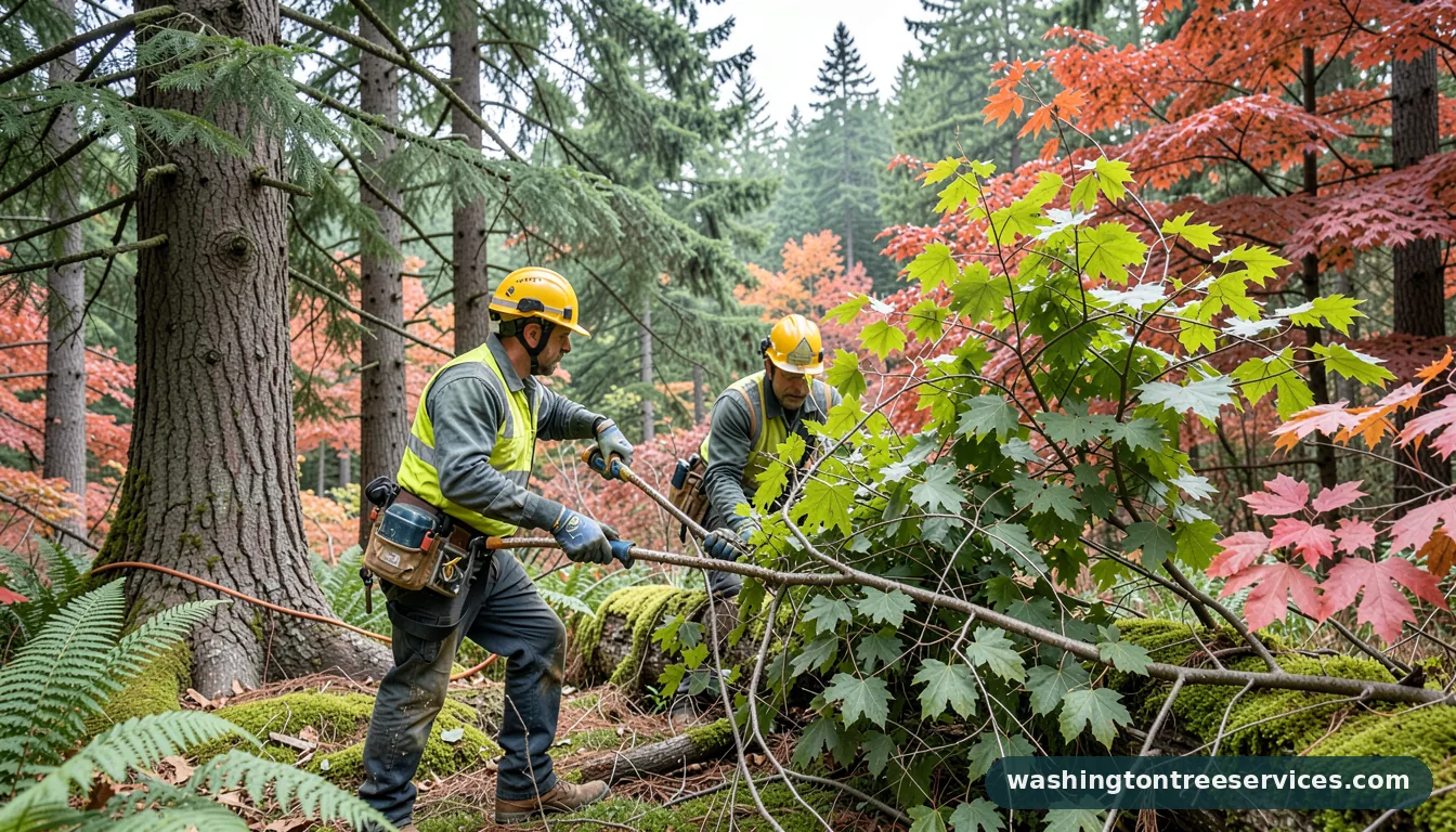 Professional equipment for how much for an arborist to trim a tree in Washington how much for an arborist to trim a tree - tree service equipment and crew in Washington