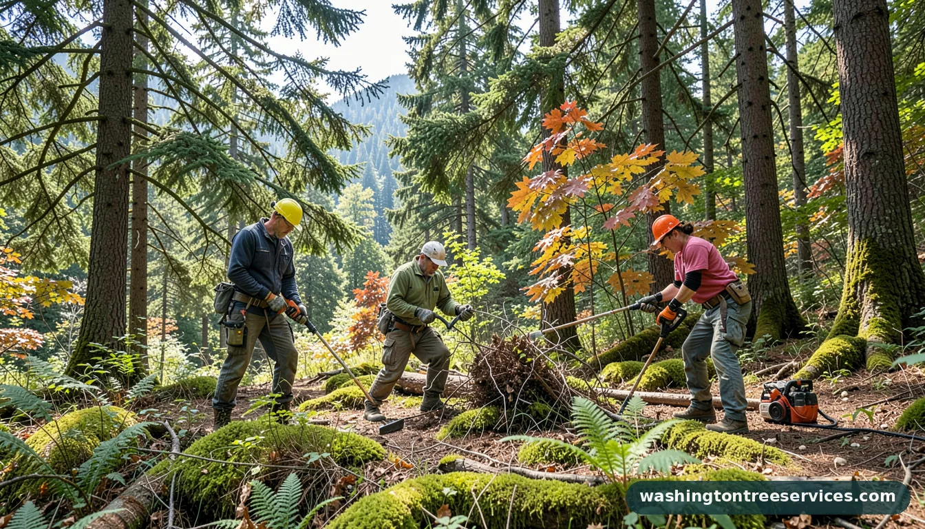 Certified arborists handling how much is an arborist consultation in Washington how much is an arborist consultation - certified arborists at work in Washington