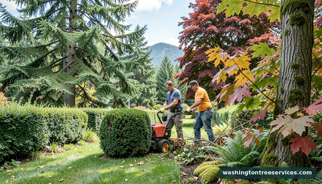Completed how much is it to trim hedges project by Washington Tree Services how much is it to trim hedges - completed tree work by Washington Tree Services