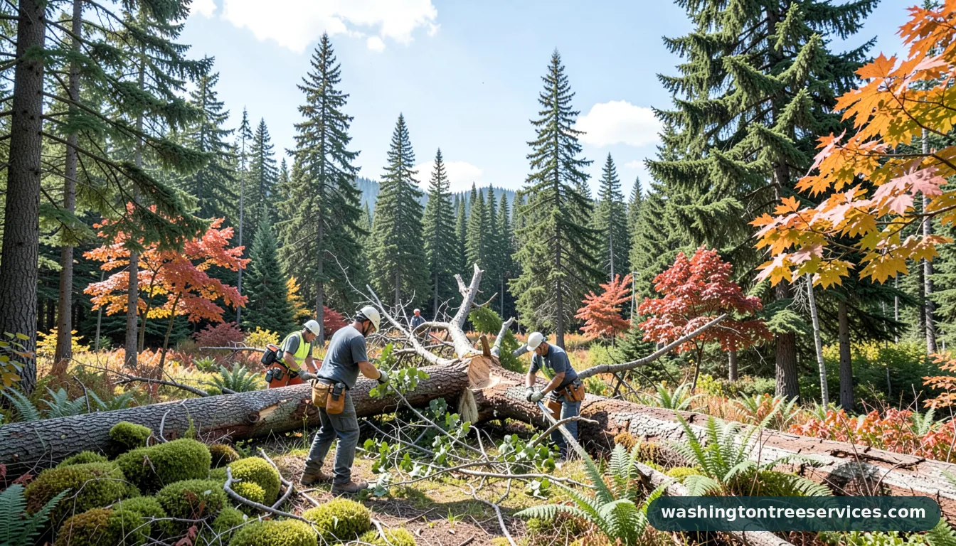 how much to cut a large tree down in Washington | Washington Tree Services how much to cut a large tree down - professional tree service in Washington
