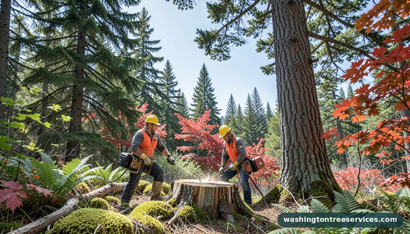 how much to grind a stump in Washington | Washington Tree Services how much to grind a stump - professional tree service in Washington
