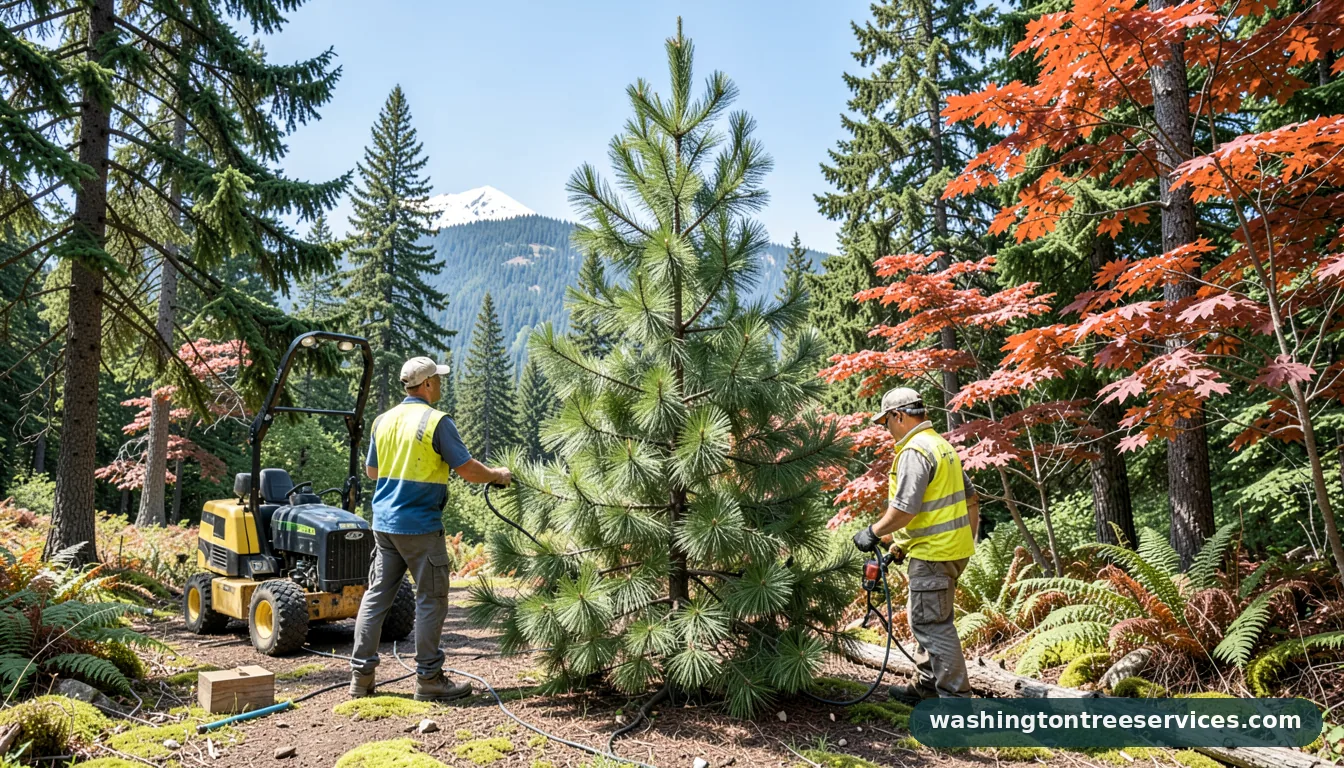 how to bring a pine tree back to life - professional tree service in Washington