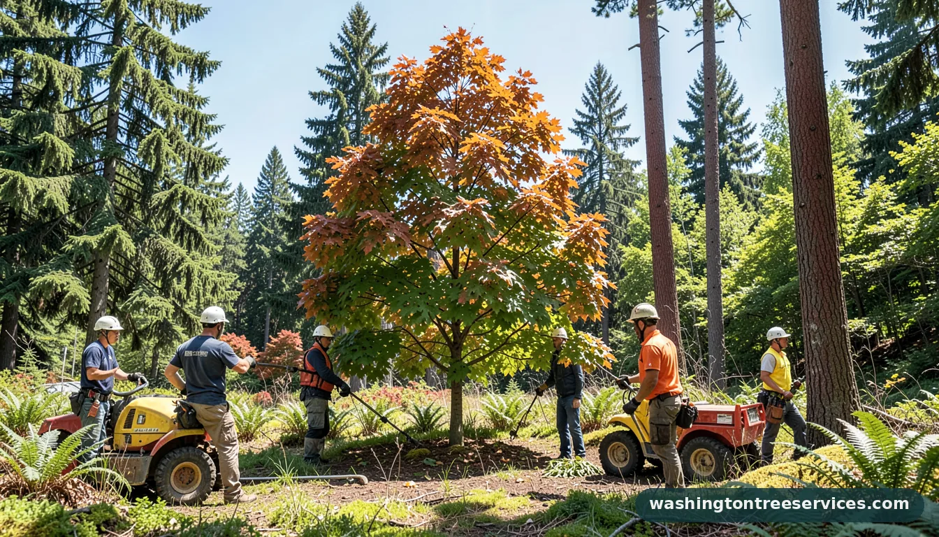 how to care for maple trees - professional tree service in Washington